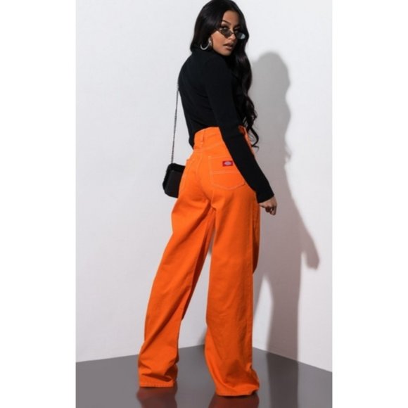 Dickies | Pants u0026 Jumpsuits | Nwt Dickies High Rise Wide Leg Worker Pants |  Poshmark